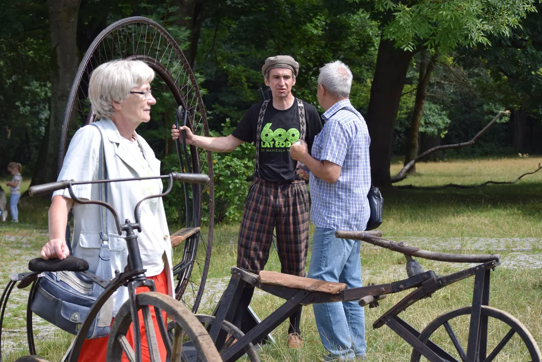 Historia rowerów w Parku Julianowskim na 600. urodizny Łodzi