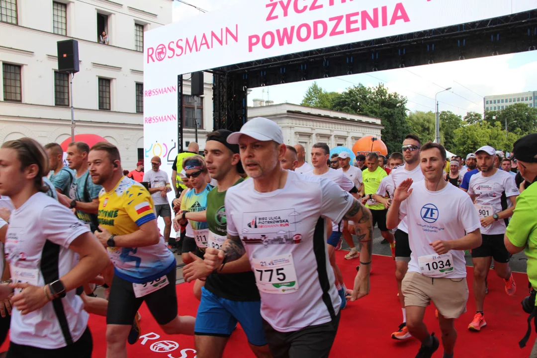 21. Bieg Ulicą Piotrkowską Rossmann Run w Łodzi