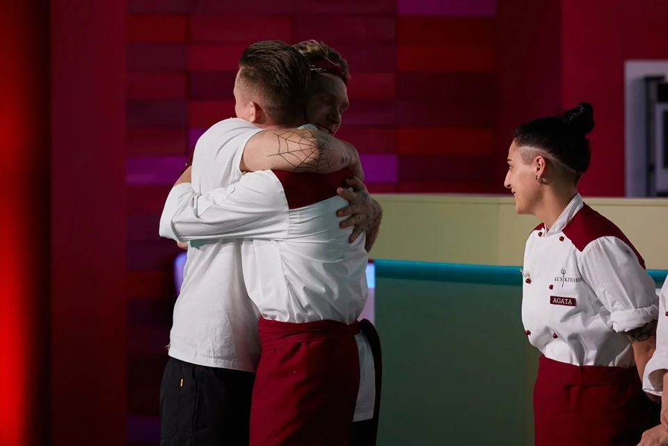 Hubert Jabłoński - łodzianin, kucharz i strażak ochotnik w wielkim finale Hell's Kitchen