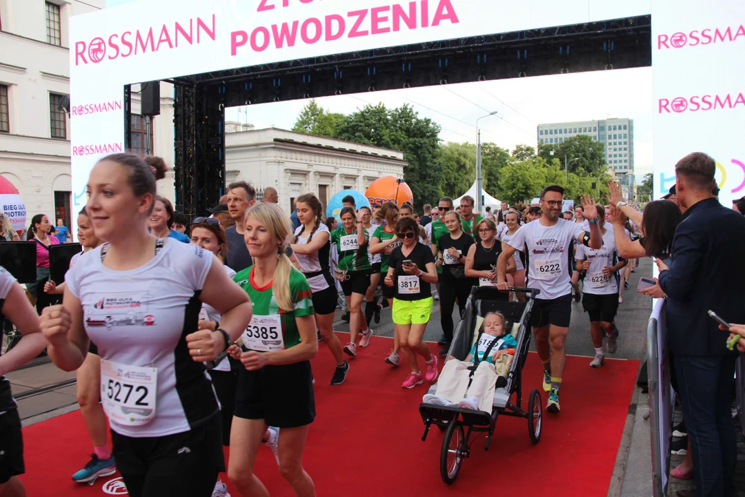 21. Bieg Ulicą Piotrkowską Rossmann Run w Łodzi