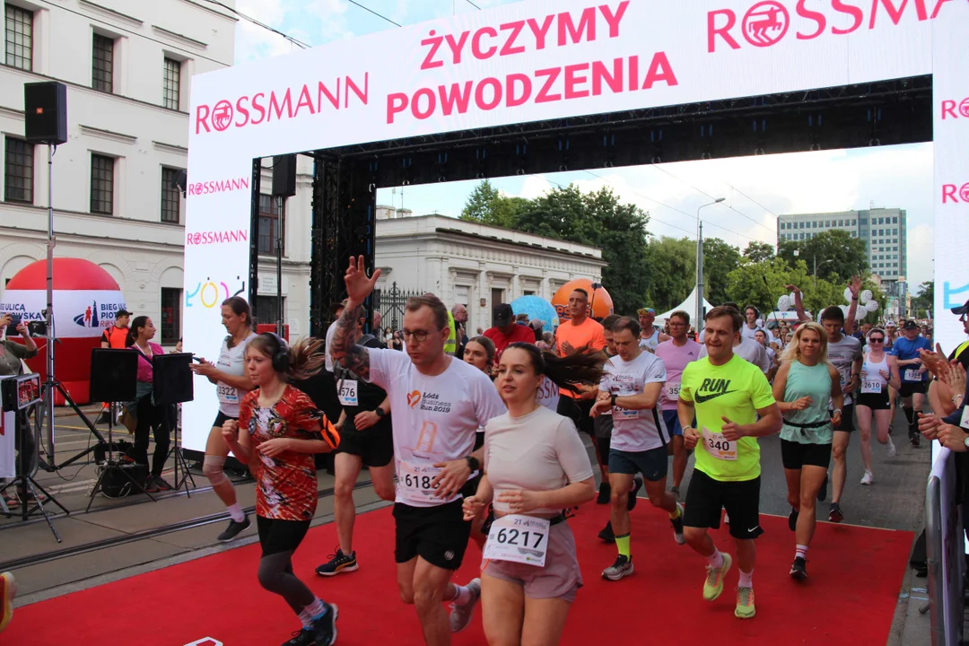 21. Bieg Ulicą Piotrkowską Rossmann Run w Łodzi