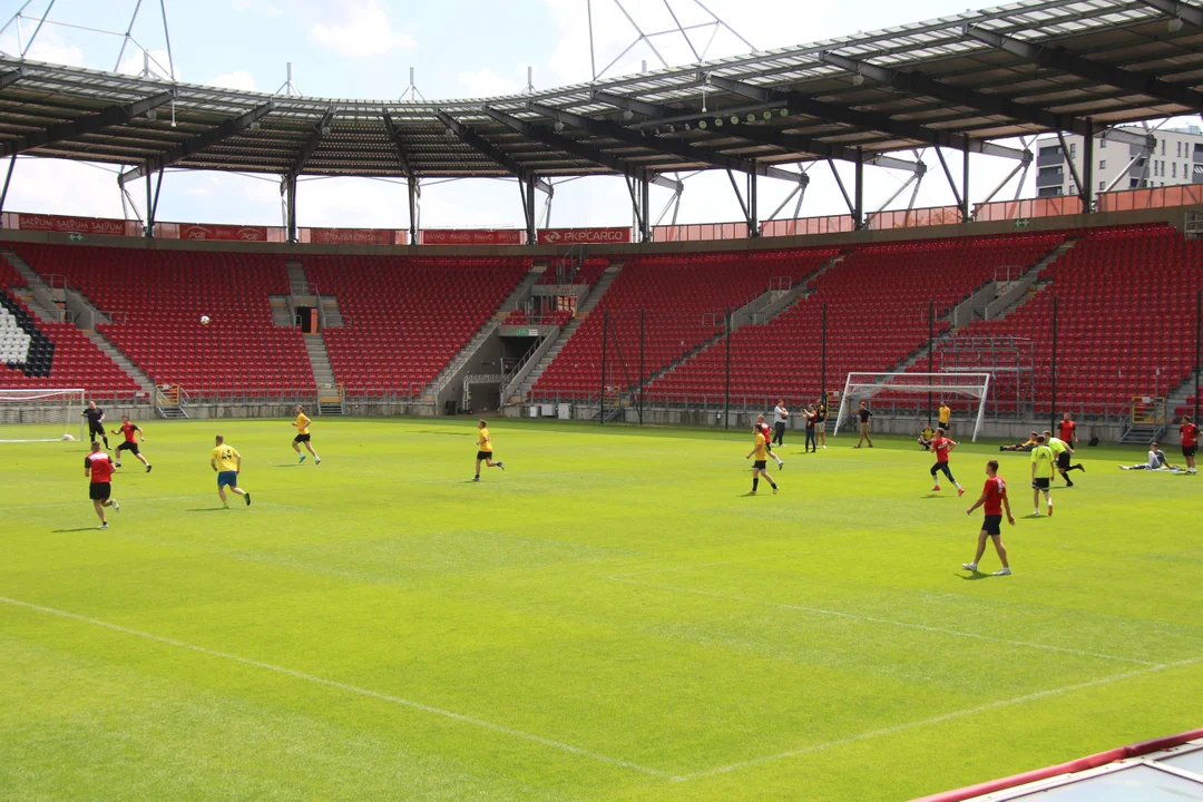 Widzewski Piknik Piłkarski na 600. Urodziny Łodzi.