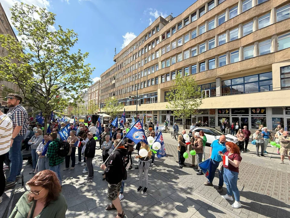 Święto Pracy w Łodzi. Współorganizatorami OPZZ i Nowa Lewica