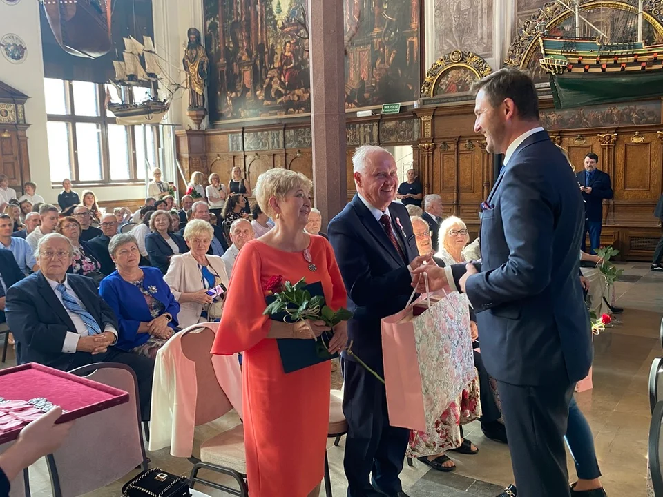 Trzydzieści pięć par świętowało jubileusze małżeńskie w Dworze Artusa
