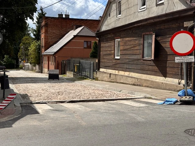 Remont na ul. Moniuszki