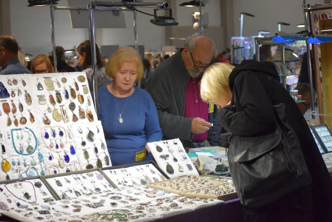 Targi minerałów w łódzkiej hali Expo