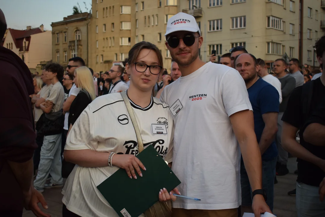 Sławomir Mentzen w Łodzi