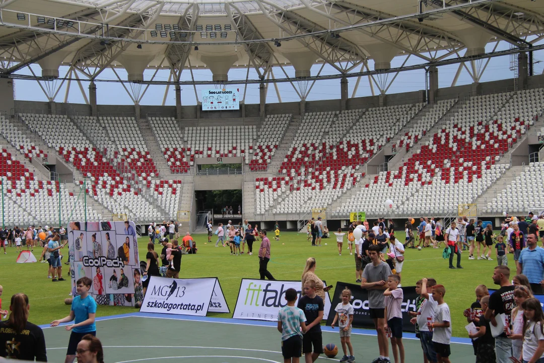 Urodzinowy piknik z okazji 600. urodzin Łodzi na stadionie ŁKS-u - 18.06.2023 r.