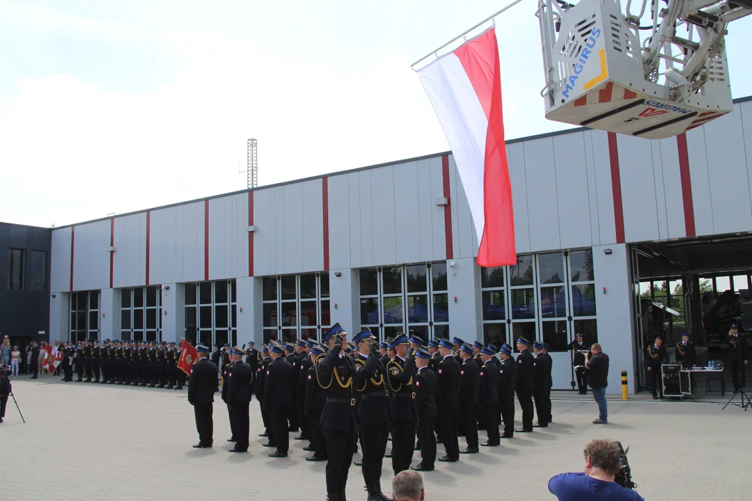 Nowa strażnica przy ul. Przybyszewskiego w Łodzi