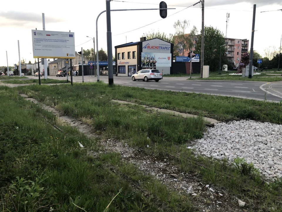 Śladem starej linii tramwajowej do Ozorkowa