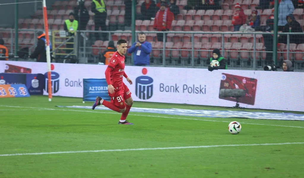 Mecz Widzew Łódź kontra Karków Częstochowa