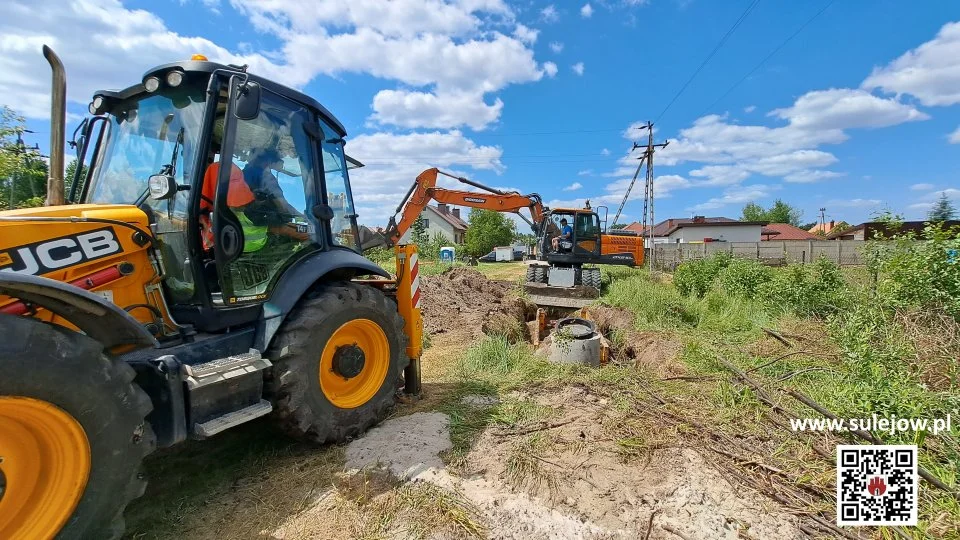 Remonty dróg na terenie gminy Sulejów