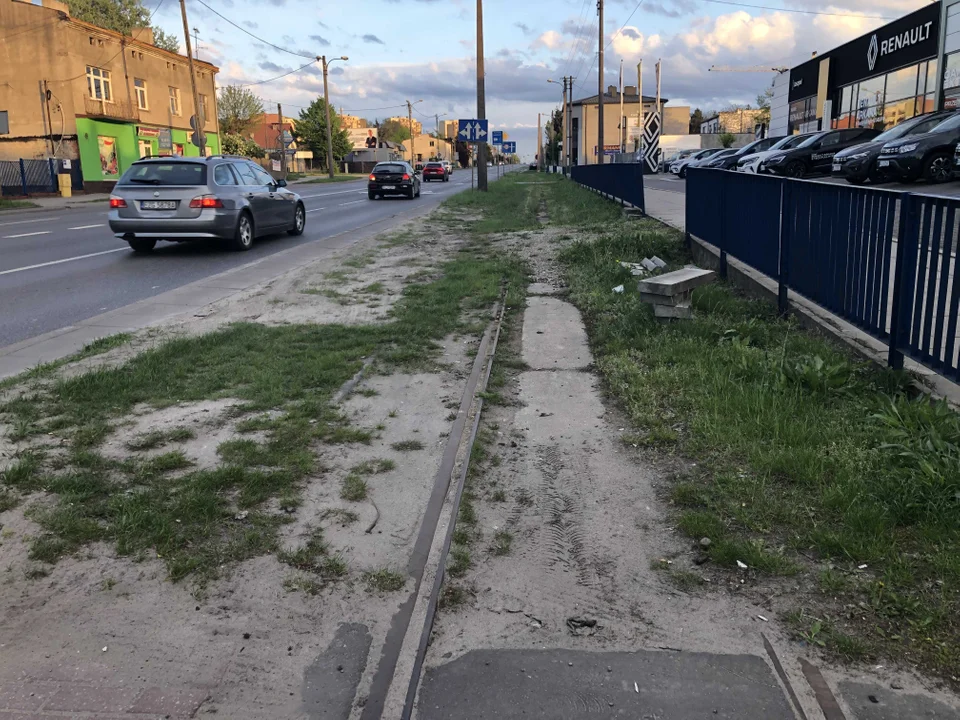 Śladem starej linii tramwajowej do Ozorkowa