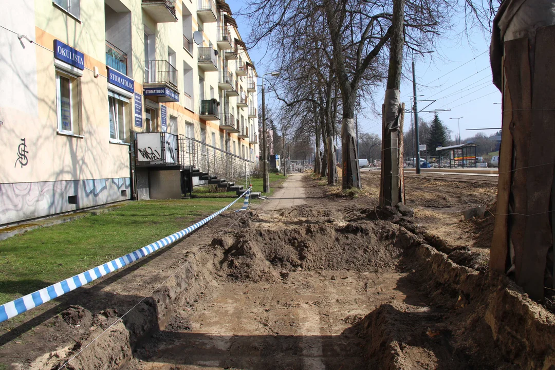 Finał prac na Wojska Polskiego w Łodzi