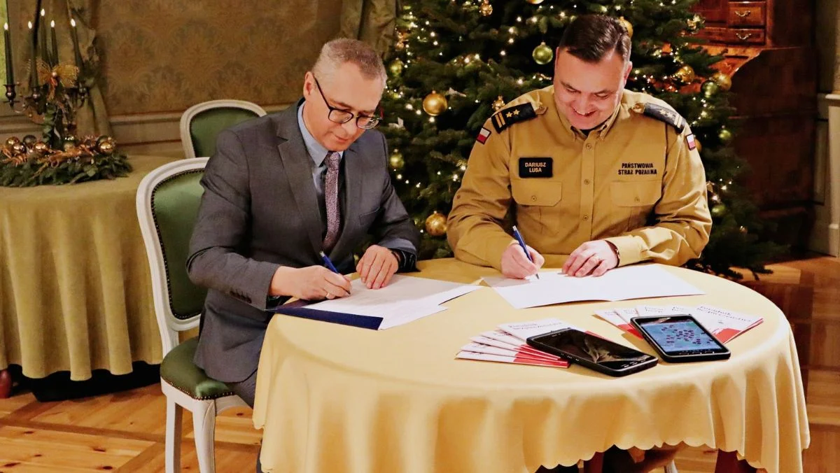 Pałac Saski podpisał porozumienie ze strażą pożarną. Celem jest zwiększenie bezpieczeństwa mieszkańców - Zdjęcie główne