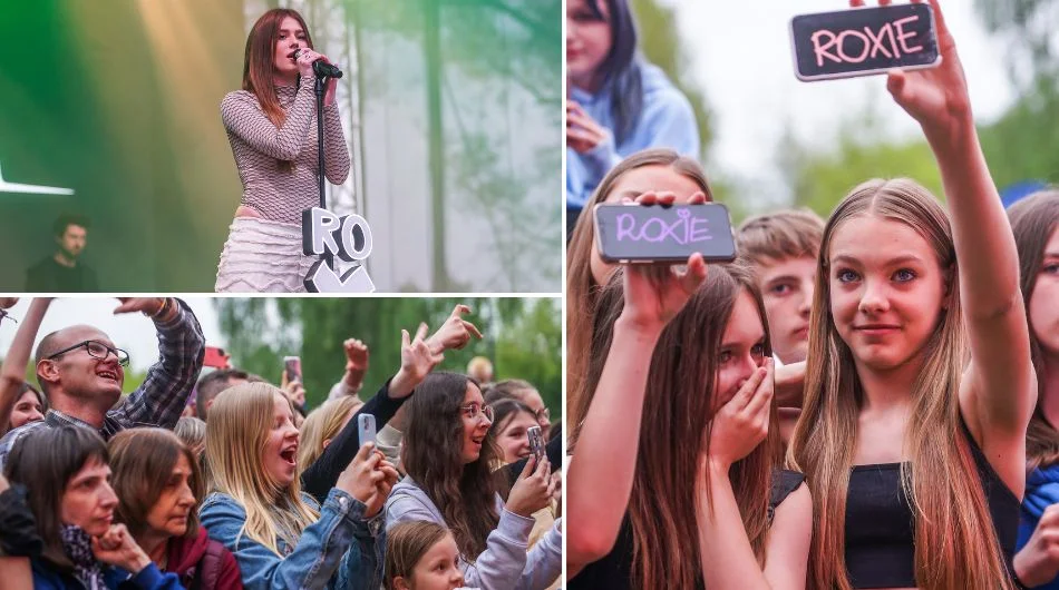 Koncert Roxie Węgiel w parku w centrum miasta. Zobacz, jak bawili się bełchatowianie [FOTO] - Zdjęcie główne