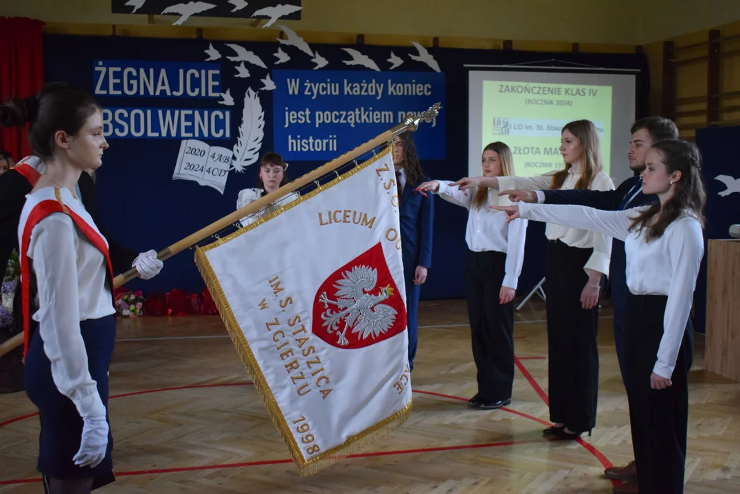 Zakończenie roku maturzystów I LO im. Staszica w Zgierzu