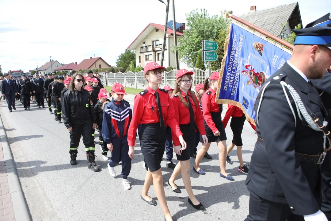 Powiatowy Dzień Strażaka w Łękach Szlacheckich