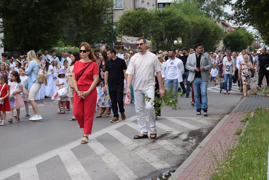 procesja Bożego Ciała w parafii Matki Bożej Dobrej Rady w Zgierzu