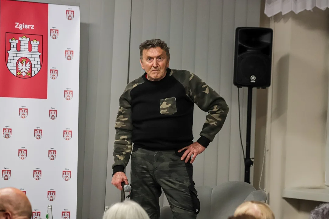 Spotkanie z Krzysztofem Majchrzakiem w Bibliotece przy Długiej