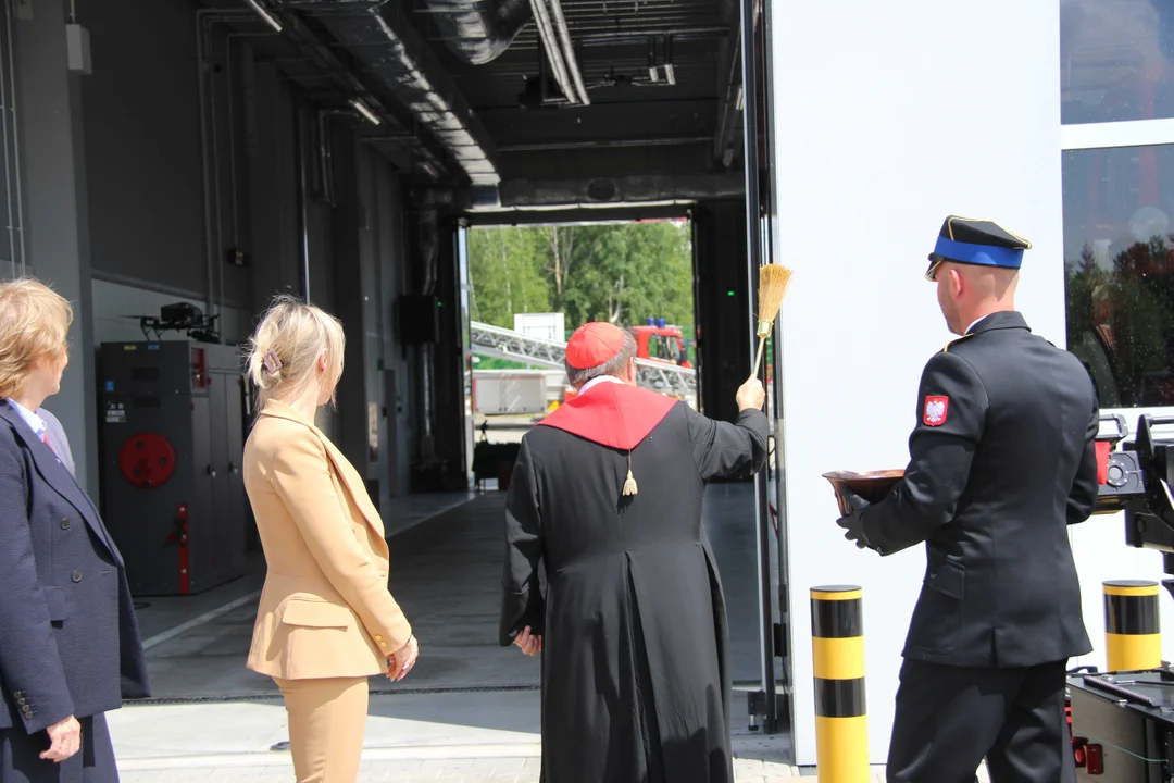 Nowa strażnica przy ul. Przybyszewskiego w Łodzi