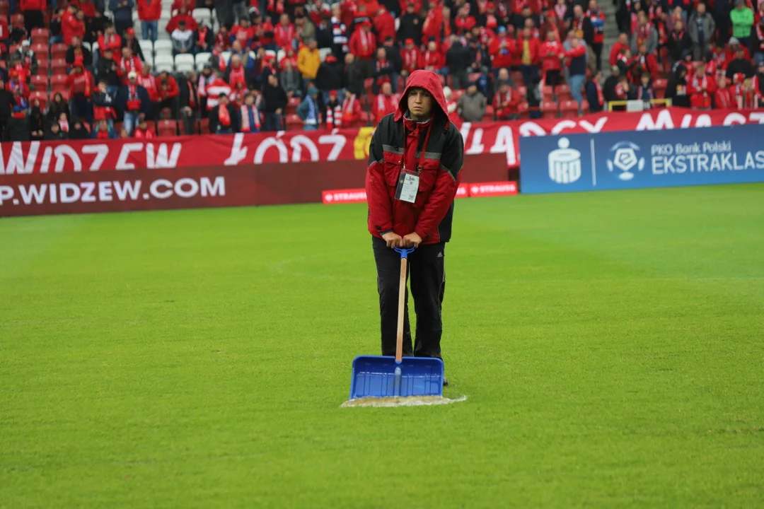 Mecz Widzew Łódź - Ruch Chorzów odwołany