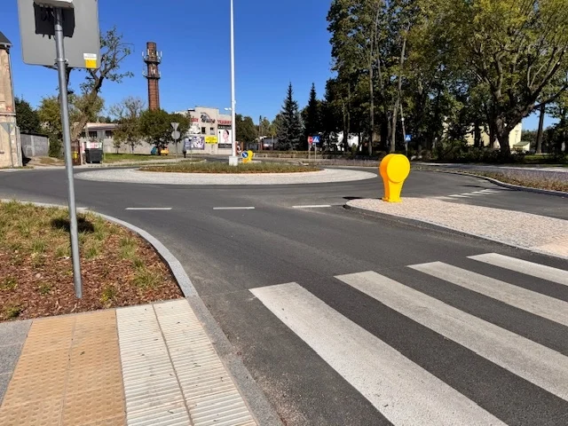Koniec budowy ronda w Zgierzu