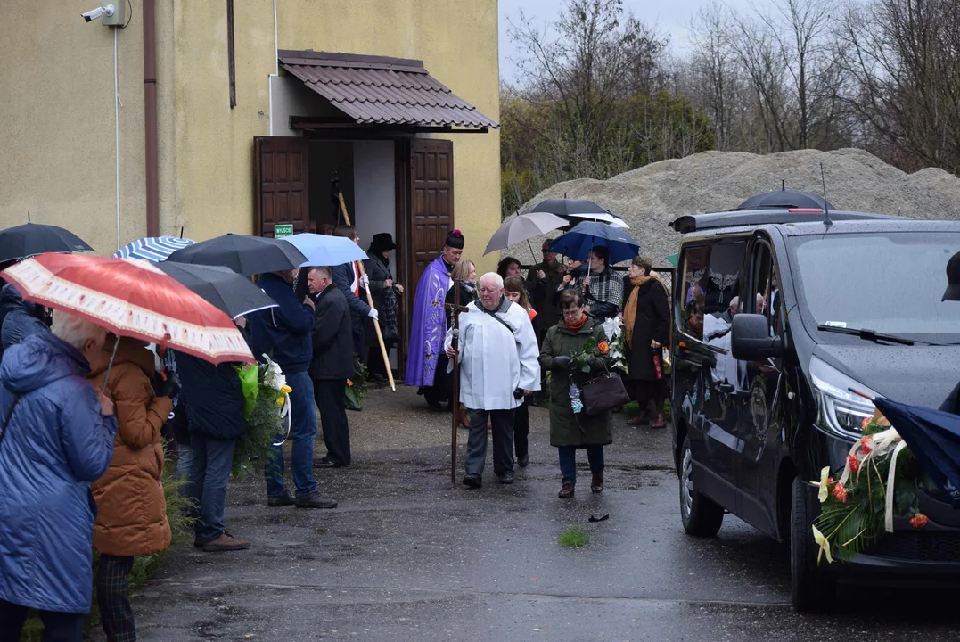 Pogrzeb Zenona Szumińskiego na cmentarzu w Zgierzu