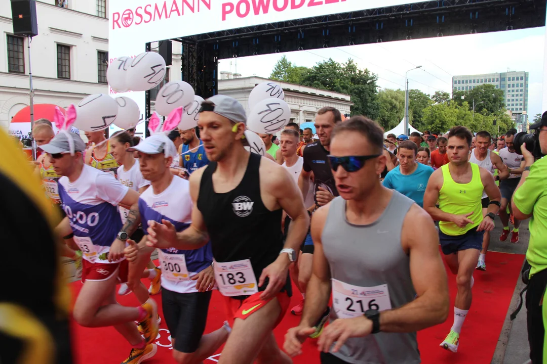 21. Bieg Ulicą Piotrkowską Rossmann Run w Łodzi