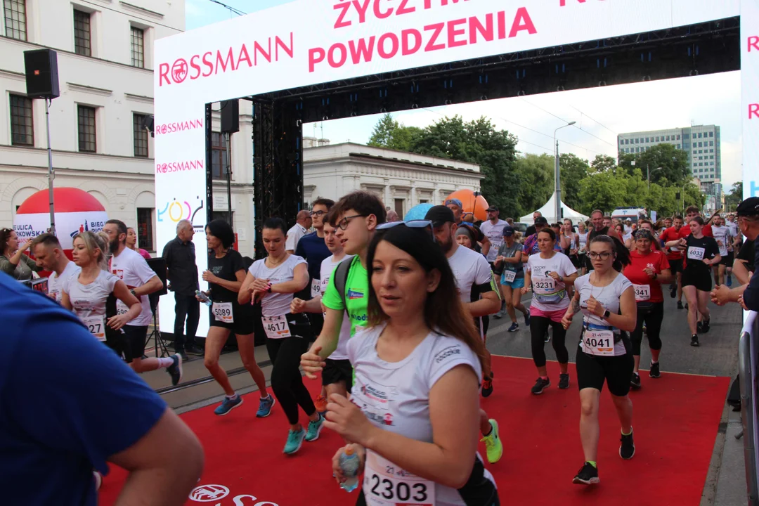 21. Bieg Ulicą Piotrkowską Rossmann Run w Łodzi