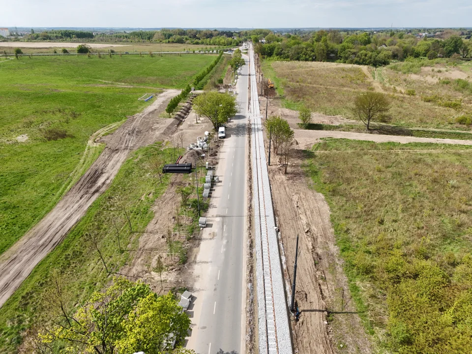 Przebudowa trasy tramwajowej Łódź - Konstantynów Łódzki