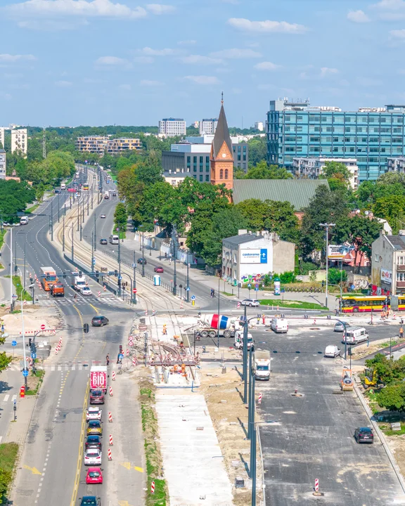 Przebudowa alei Śmigłego-Rydza w Łodzi