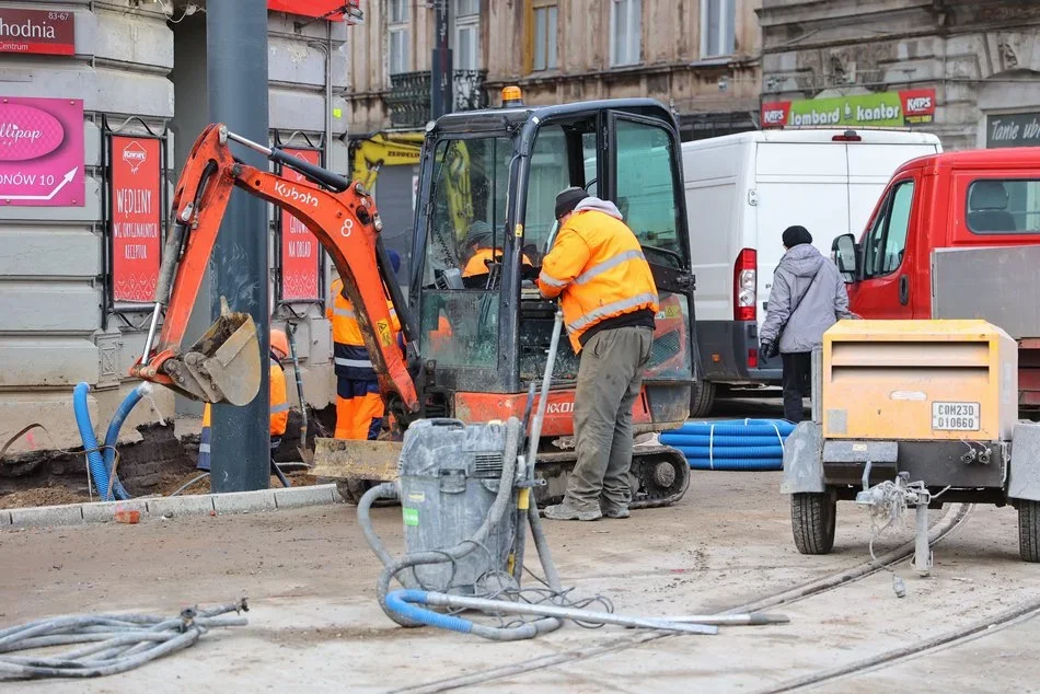 Powrót tramwajów na ulicę Zachodnią w Łodzi