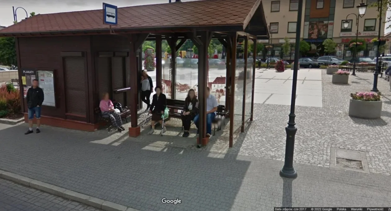 Zgierzanie obiektywie Google Street View