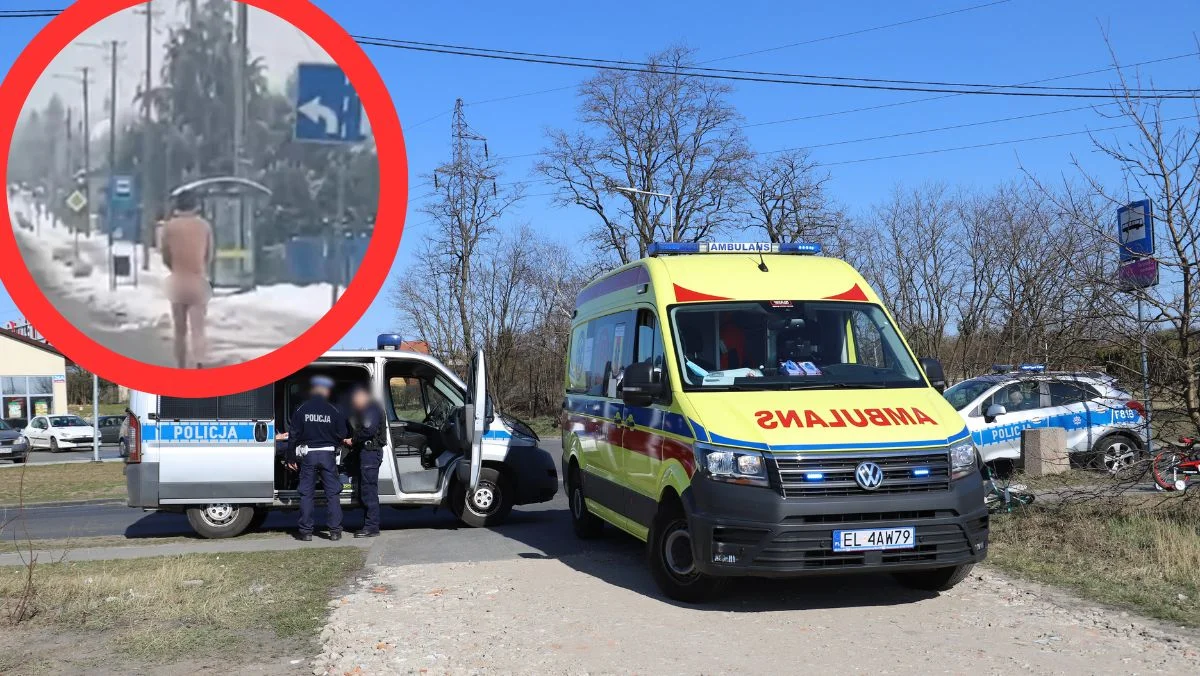 Na zewnątrz siarczysty mróz a on… spacerował nago. Trafił do szpitala - Zdjęcie główne