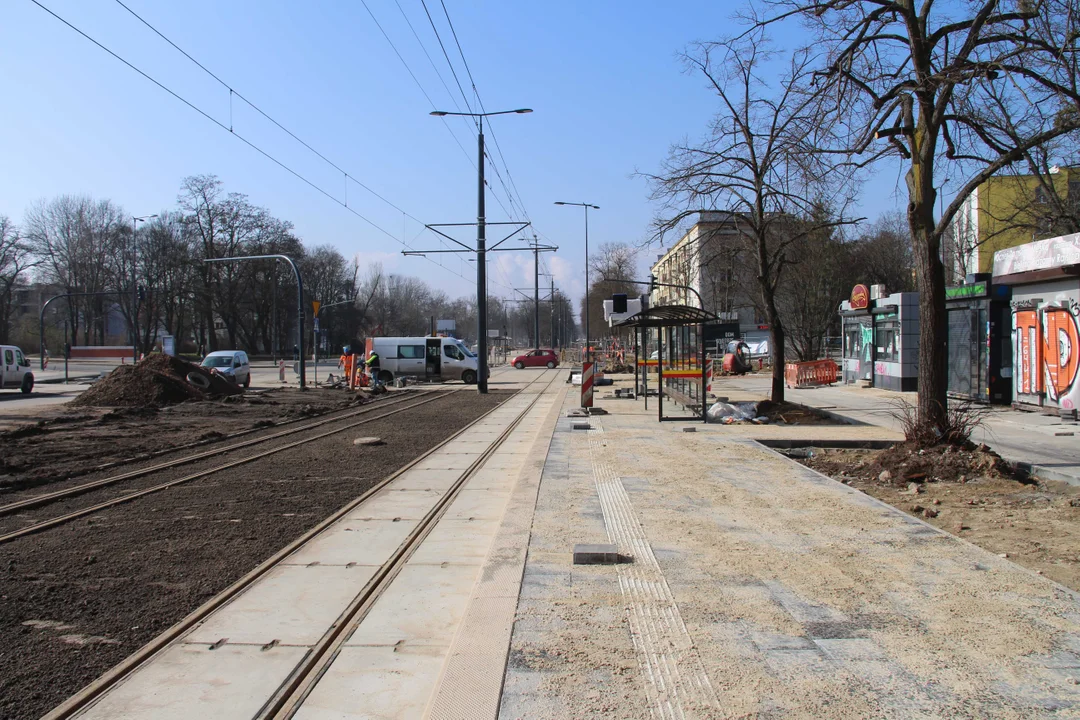 Tramwaje MPK Łódź wracają na Wojska Polskiego