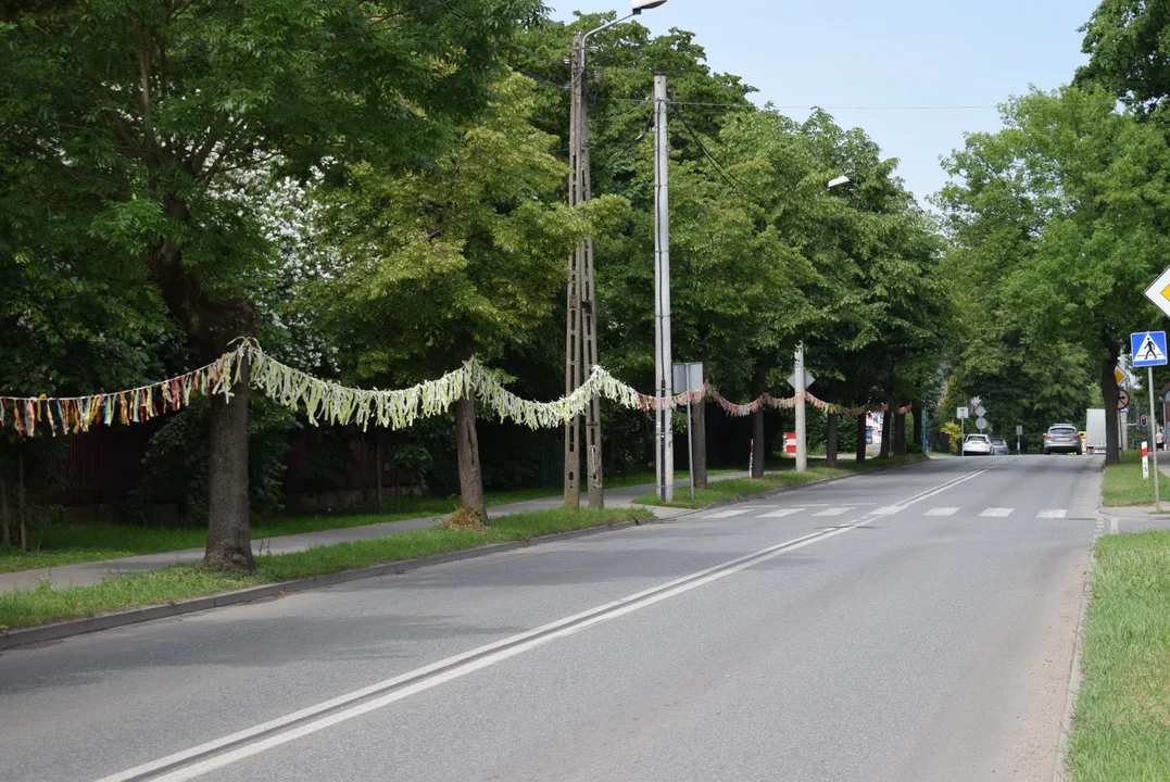 procesja Bożego Ciała w parafii Matki Bożej Dobrej Rady w Zgierzu