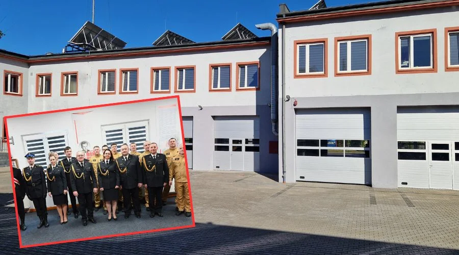 Był strażakiem ponad 30 lat. Przechodzi na emeryturę, koledzy z jednostki urządzili mu pożegnanie - Zdjęcie główne