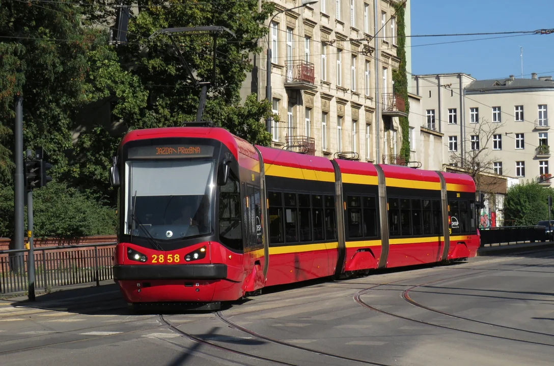 Tramwaj MPK Łódź PESA Tramicus po modernizacji