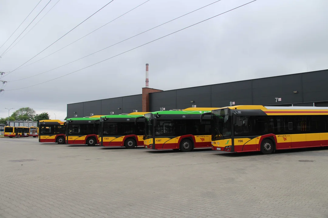 Nowe autobusy marki Solaris w barwach MPK Łódź