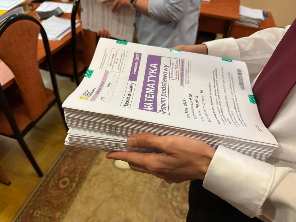 Matura z matematyki, I LO w Łodzi