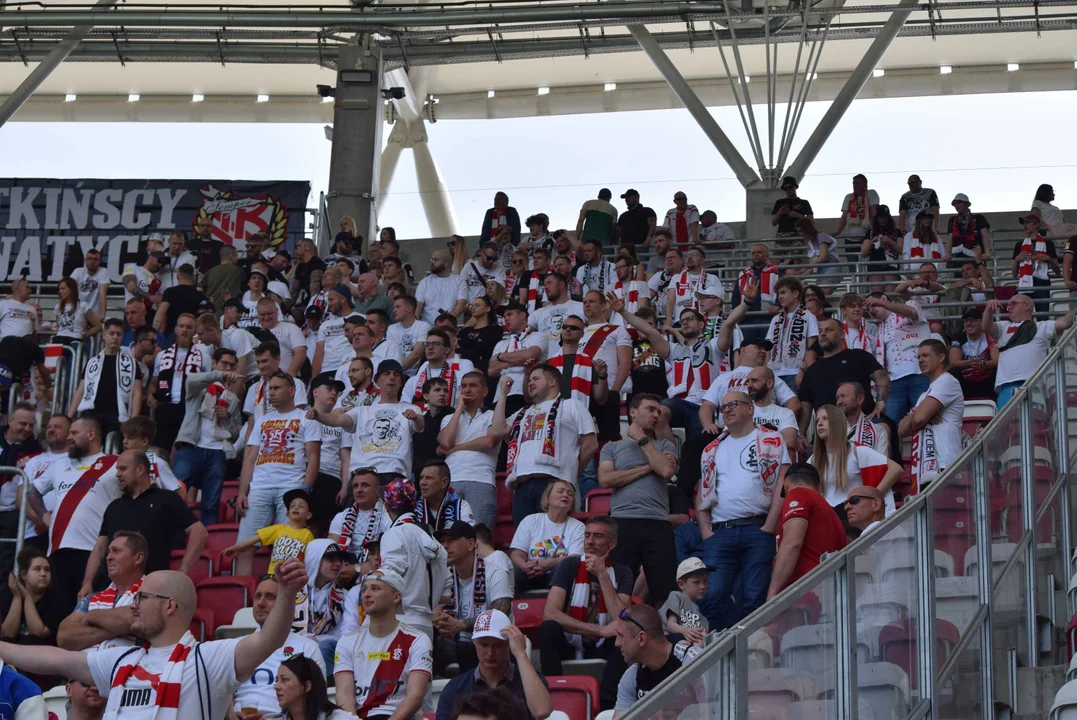 Piłkarskie starcie ŁKS Łódź z Resovią - Stadion Króla 21.05.2023