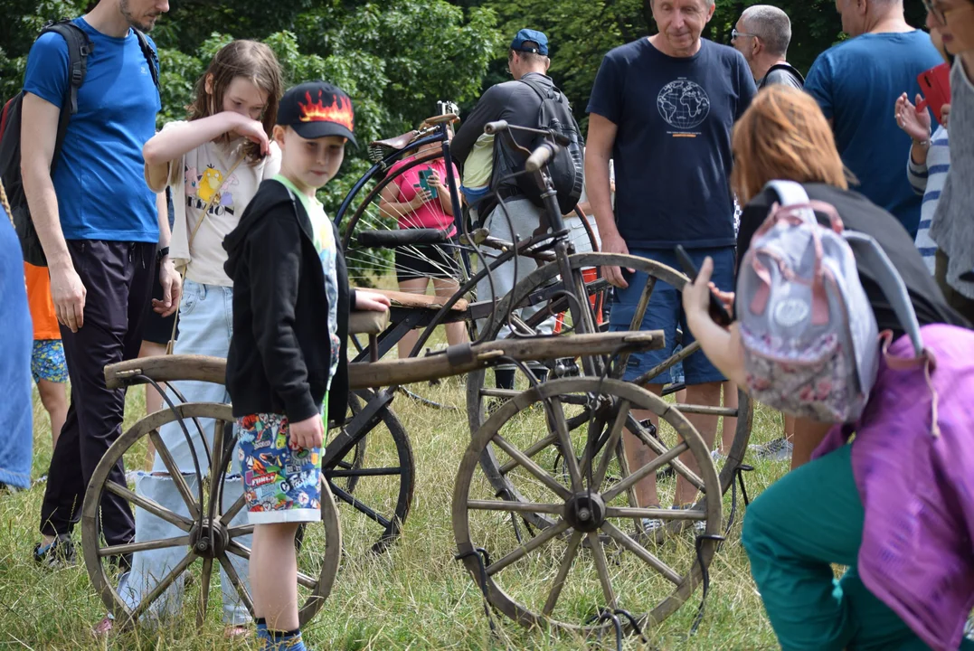 Historia rowerów w Parku Julianowskim na 600. urodizny Łodzi