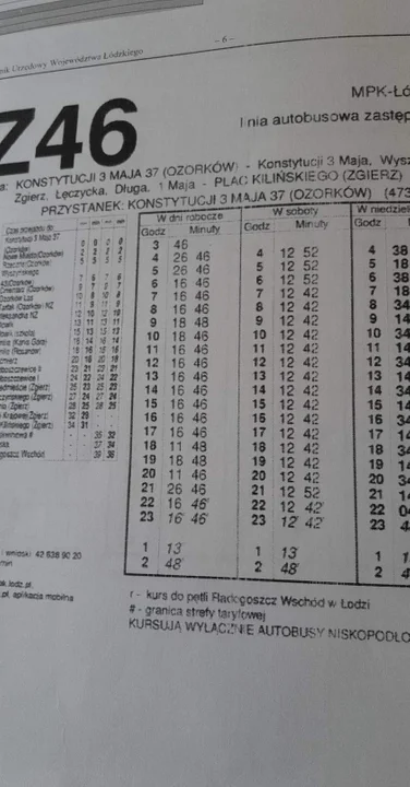 Jak zlikwidowano tramwaj o najdłuższej trasie w Polsce? Tramaj nr 46 Łódź - Zgierz - Ozorków