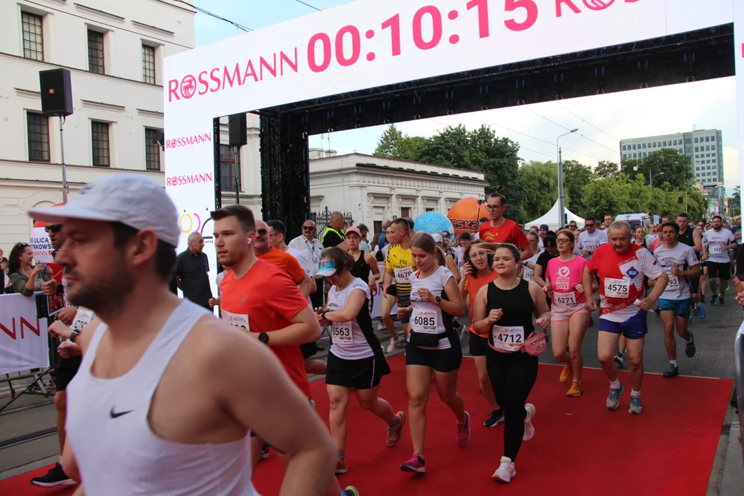 21. Bieg Ulicą Piotrkowską Rossmann Run w Łodzi