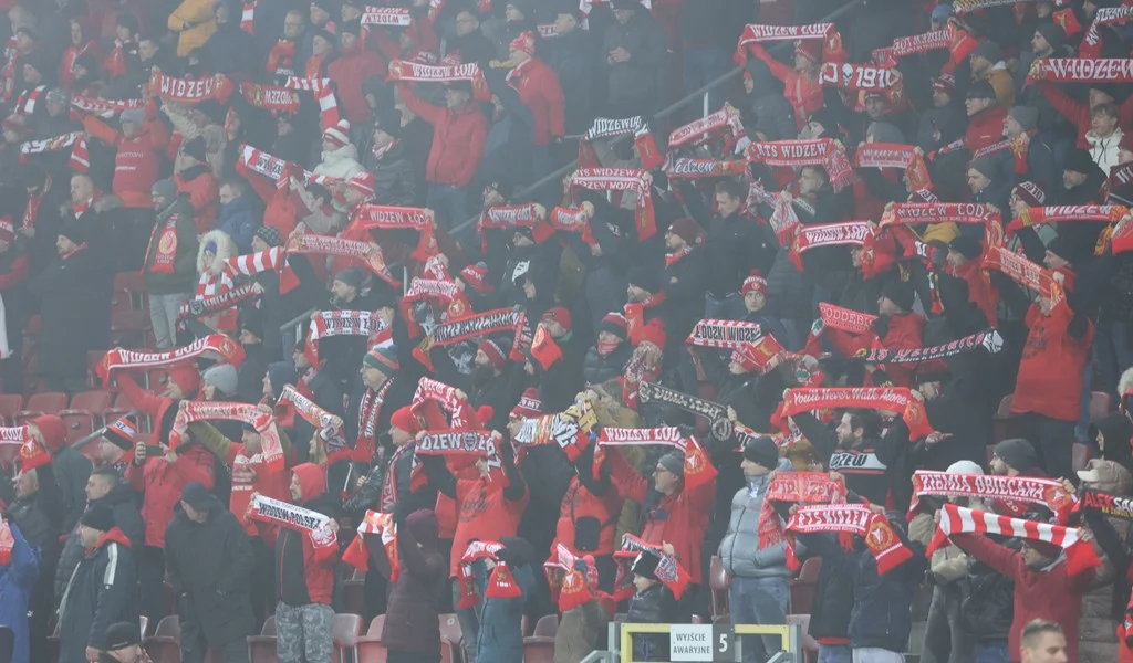 Mecz Widzew Łódź kontra Karków Częstochowa