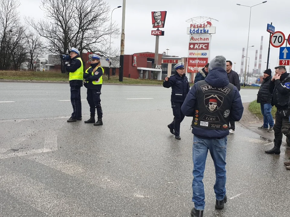 Akcja łódzkiej Drogówki i motocyklistów "Zmieścimy się wszyscy". Złapali Was przy al. Jana Pawła II?