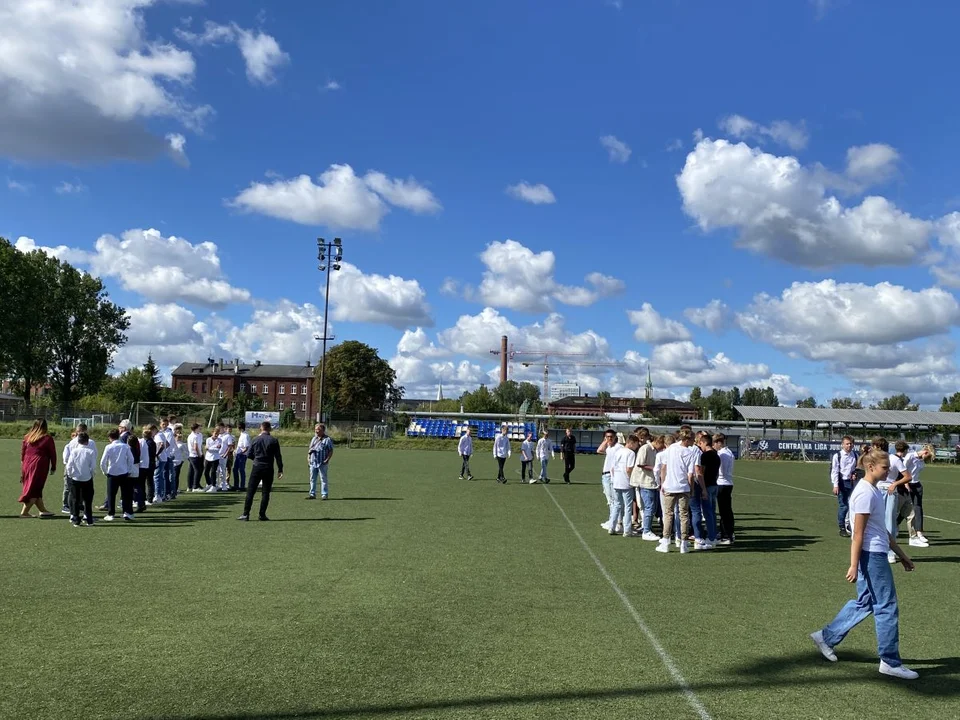 W SMS Łódź odsłonięto mural z podobizną Kazimierza Górskiego