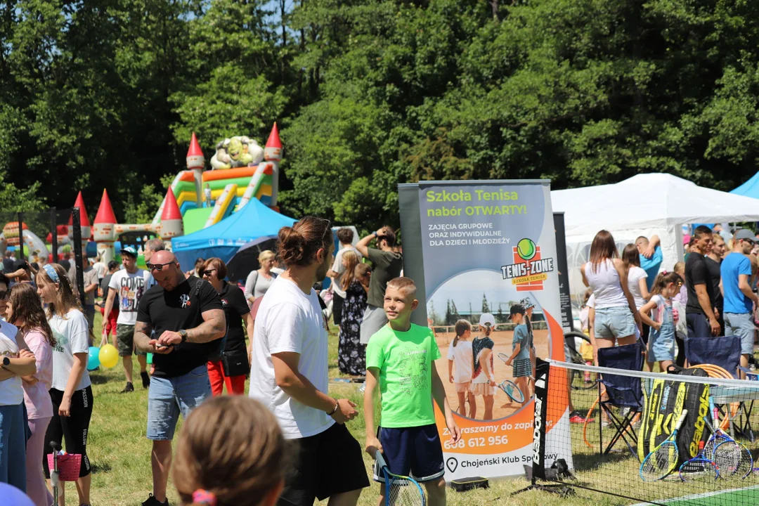 Piknik rodzinny z okazji dnia dziecka na Młynku w Łodzi