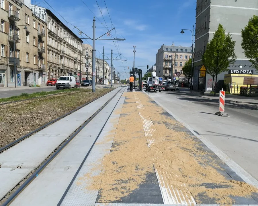 Koniec budowy podwójnych przystanków tramwajowych przy Zachodniej